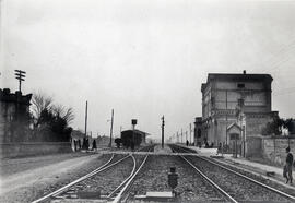 Estación de Mollet - San Fausto de la línea de Barcelona a Cerbère