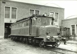 Locomotora eléctrica de la serie 271 - 001 a 025 de RENFE, ex Norte nº 7104 (serie 7100)