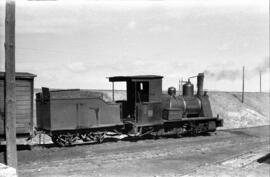 Composición de viajeros formada por locomotora de vapor nº 3 “Bélgica” del Ferrocarril Valdepeñas...