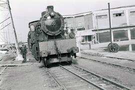Locomotora de vapor 230 - 2071 de la serie 230 - 2066 a 2074 de RENFE (ex Oeste serie 701 a 710),...