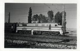 Locomotora diesel eléctrica nº1608 de la serie 316.0111 a 017 - 1601 a 1617 de RENFE, fabricadas ...