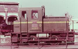 Locomotora diésel - mecánica 301 - 036 - 0 de la serie 301 - 001 a 046 de RENFE, ex. 10136 de la ...