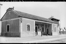 Estación de Quero, en el p.k. 134,600 de la línea de Madrid a Alicante