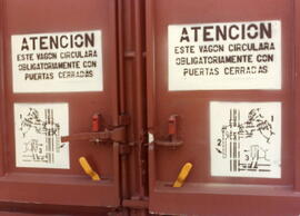 Puertas de vagón seguridad de cierre de puertas