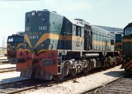 Locomotora Diésel - Eléctrica serie 314 - 001 - 9 (ex 1401)
