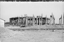 Depósito de máquinas de la estación de Sevilla - San Jerónimo de la línea de Córdoba a Sevilla