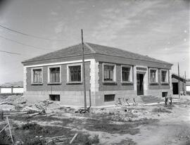 Talleres de Material Fijo de la estación de Valladolid - Campo Grande de la línea de Madrid a Irún