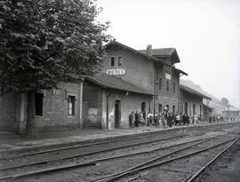 Estación de Mieres de la línea de León a Gijón