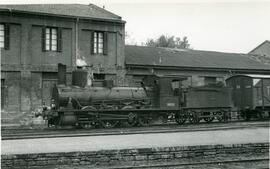 Locomotora de vapor 040 - 2100 (serie RENFE 040 - 2091 a 2127) (ex Norte 2510) (ex serie Norte 50...
