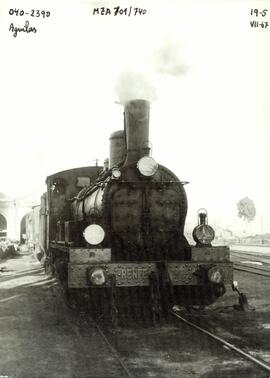 Locomotora de vapor 040 - 2390 (ex MZA serie 701-740) (serie RENFE 040-2351 a 2390)