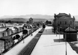 Estación de Mora La Nueva de la línea de Madrid a Barcelona