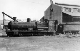 Locomotora de vapor nº 3 "Amalia", tipo Mastodonte con rodaje 240, del Ferrocarril de S...