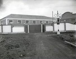 Talleres de Material Fijo de la estación de Valladolid - Campo Grande de la línea de Madrid a Irún