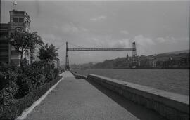 Puente de Vizcaya, también denominado puente de Portugalete, puente colgante de Portugalete