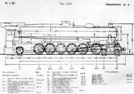 Gráficos de locomotoras de vapor / material rodante