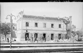 Estación de Villaverde Bajo en la línea de Madrid a Alicante