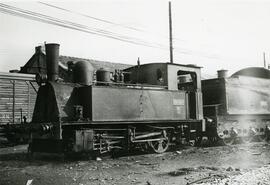 Locomotora de vapor 020 - 0261 de RENFE, ex nº 31 de la Compañía Central de Aragón, fabricada por...