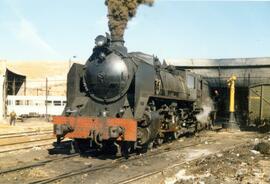 Locomotora de vapor 141 F - 2282 de RENFE