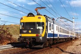 Electrotrenes de la serie 432 de RENFE, ex WMD 511 a 530, fabricada por CAF y MACOSA entre 1971 y...