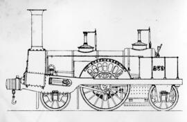 Gráficos de locomotoras de vapor / material rodante