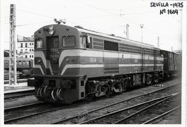 Locomotora de línea serie 316 - 004 - 1 (ex 1604) serie 1600 [serie 1601 a 1617] (Serie Renfe 316)