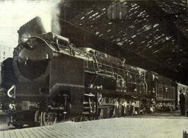 Locomotora de vapor serie 241 rodaje tipo "Montaña" (serie RENFE 241F-2201 a 2257) (ser...