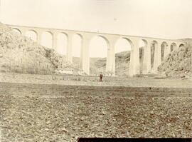 Viaducto de Albentosa en la línea de Calatayud a Valencia