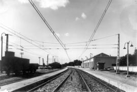 Estación de El Vendrell de la línea de Barcelona-Término a Tarragona