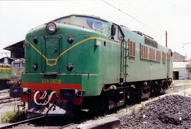Locomotoras eléctricas de la serie 278 - 001 a 029 de RENFE, ex serie 7801 a 7829, denominada &qu...