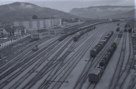 Estación de Orense - Empalme de la línea de Zamora a La Coruña