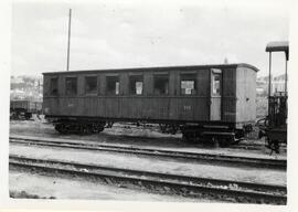Coche de viajeros de la línea de vía estrecha de Madrid a Almorox
