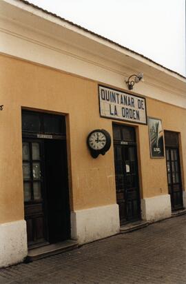 TÍTULO DEL ÁLBUM: [Fotografías de la línea cerrada al tráfico de viajeros de Villacañas a Quintan...