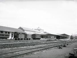 Estación de Monforte de Lemos de la línea de Palencia a La Coruña