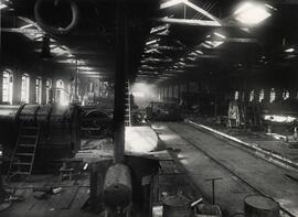 Talleres de la estación Madrid - Atocha de la línea de Madrid a Alicante