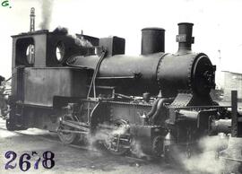 Locomotora de vapor tipo 020, nº 3 construida por Babcock & Wilcox en 1957 y propiedad de la ...