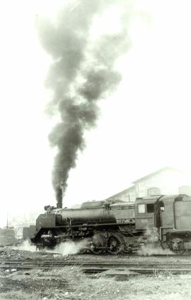 Locomotora de vapor 141F - 2130 de Renfe