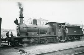 Locomotora de vapor 130 - 2128 "Pulpí" de RENFE, ex. nºs 1 - 25 del Ferrocarril de Lorc...