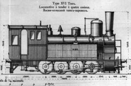 Gráficos de locomotoras de vapor / material rodante