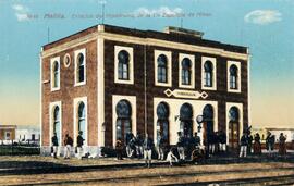 Estación del Hipódromo en Melilla de la Compañía Española de las Minas del Rif (CEMR)