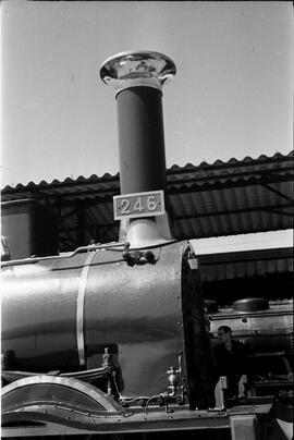 Centenario de la locomotora de vapor 246 de MZA, organizado por la Asociación de Amigos del Ferro...