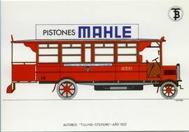 
Autobús "Tilling-Stevens". Año 1922
