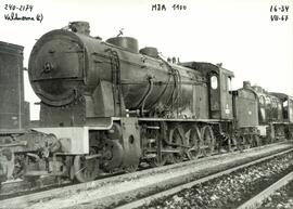 Locomotora de vapor 240-2174, ex MZA serie 1100