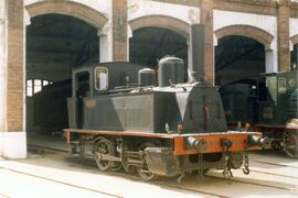 Locomotora de vapor 020 - 0231 de RENFE (ex MZA 601) (serie RENFE 020-0231 a 0240) (ex serie MZA ...