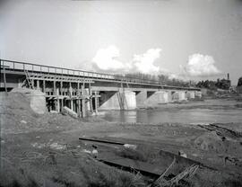 Puente sobre el río Tordera, denominado Riera de Tordera, en el km 59,183 de la línea de Barcelon...