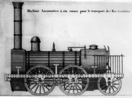 Gráficos de locomotoras de vapor / material rodante