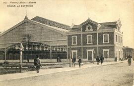 Estación de Cádiz de la Compañía de los Ferrocarriles Andaluces