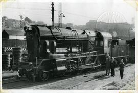 Locomotora de vapor 140 - 2438 de la serie 140 -2068 a 2471 de RENFE (ex Norte 4883 serie 401 a 4...