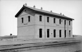 Estación de Tembleque. Línea Madrid-Alicante