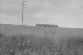 Tranvía, automotor diésel Billard, de la línea de Valladolid a Medina de Rioseco de los Ferrocarr...