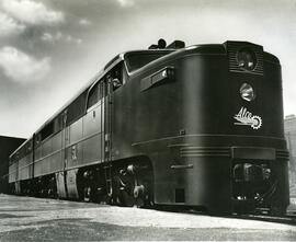 Locomotora diésel - eléctrica de 6.000 CV fabricada por la American Locomotive Company´s (AlCo)